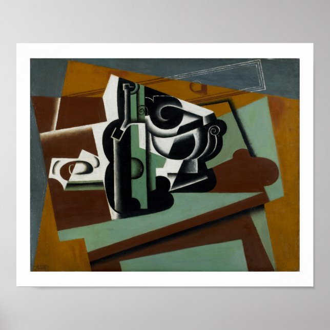 Still Life, 1917 (oil on panel) Poster (Front)