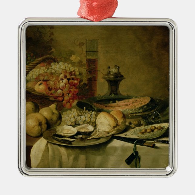 Still Life 2 Metal Tree Decoration (Front)