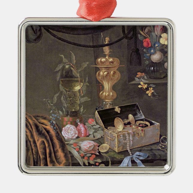 Still Life 2 Metal Tree Decoration (Front)