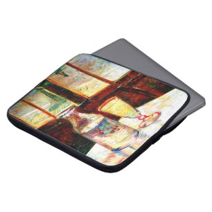Still Life Absinthe Van Gogh Fine Art Laptop Sleeve