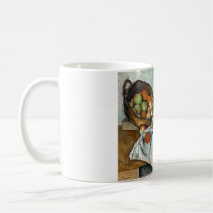 Still Life Apples Basket Cezanne Painting Art Coffee Mug
