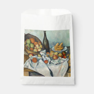 Still Life Apples Basket Cezanne Painting Art Favour Bag