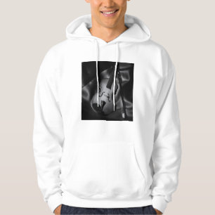 Still-life b&W image of a violin Hoodie