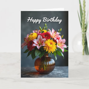 Still Life Birthday Card