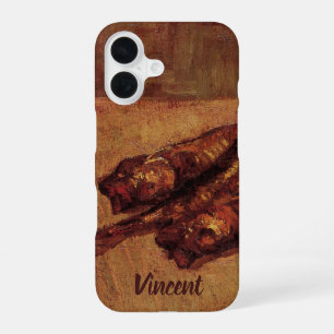 Still Life Bloaters and Garlic by Vincent van Gogh iPhone 16 Case
