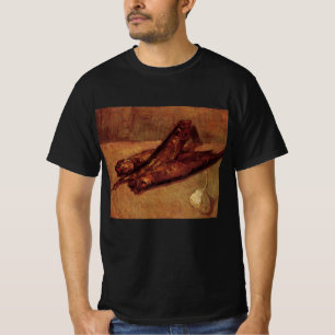 Still Life Bloaters and Garlic by Vincent van Gogh T-Shirt