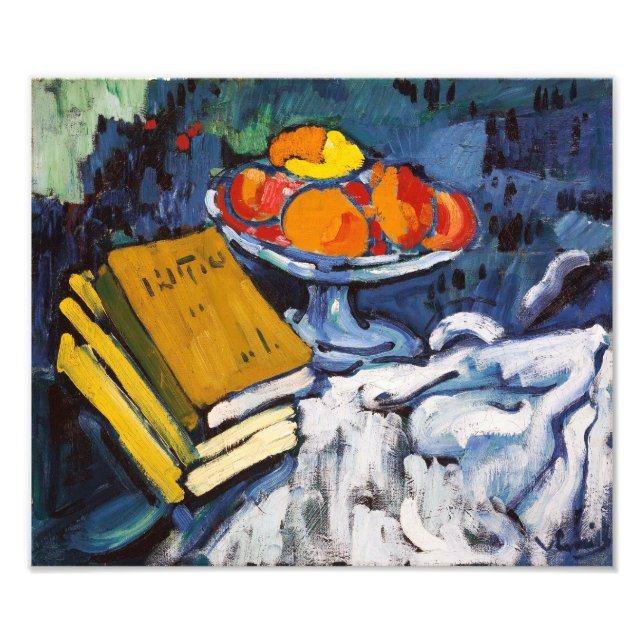 Still Life Books and Bowl | Maurice de Vlaminck | Photo Print (Front)