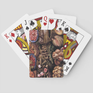 Still Life by Vincenzo Campi Playing Cards