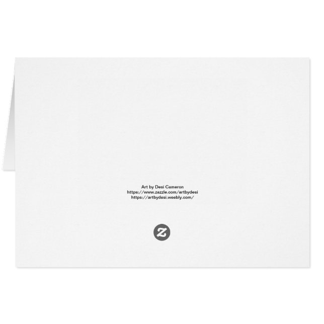 Still Life Card (Back Horizontal)