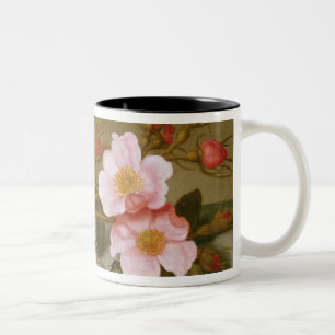 Still life depicting flowers Two-Tone coffee mug