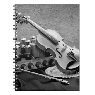 Still life fine art photography on musician techno notebook
