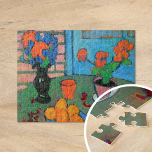Still Life Flowers and Oranges   von Jawlensky Jigsaw Puzzle