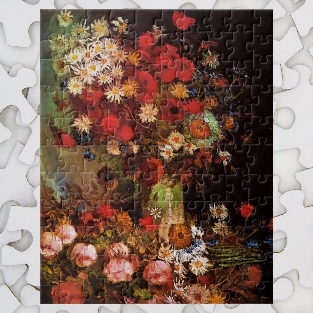 Still Life Flowers in a Vase by Vincent van Gogh Jigsaw Puzzle (Creator Uploaded)