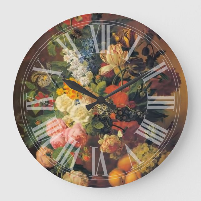 Still Life, Fran van dael Large Clock (Front)