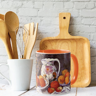Still Life Fruit Pitcher Cezanne Mug