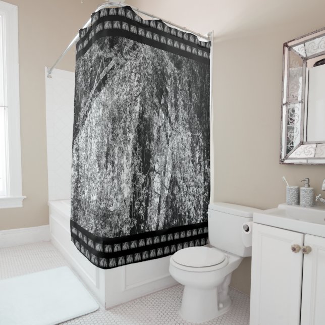 still life home shower curtain (In Situ)