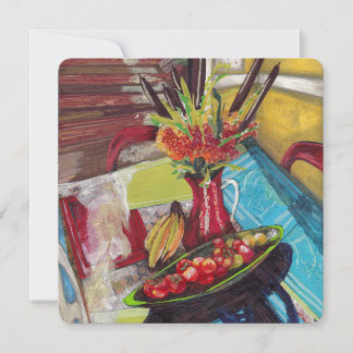 Still life in kitchen thank you card
