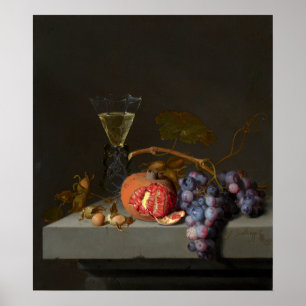 Still Life - Jacob van Walscapelle Fine Art Poster