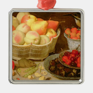 Still life metal ornament