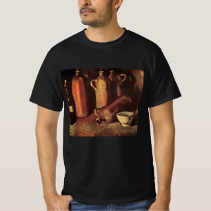 Still Life of 4 Stone Bottles by Vincent van Gogh T-Shirt
