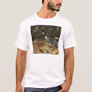 Still Life of Birds and Insects, 1637 T-Shirt