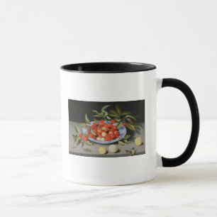 Still Life of Cherries and Peaches Mug
