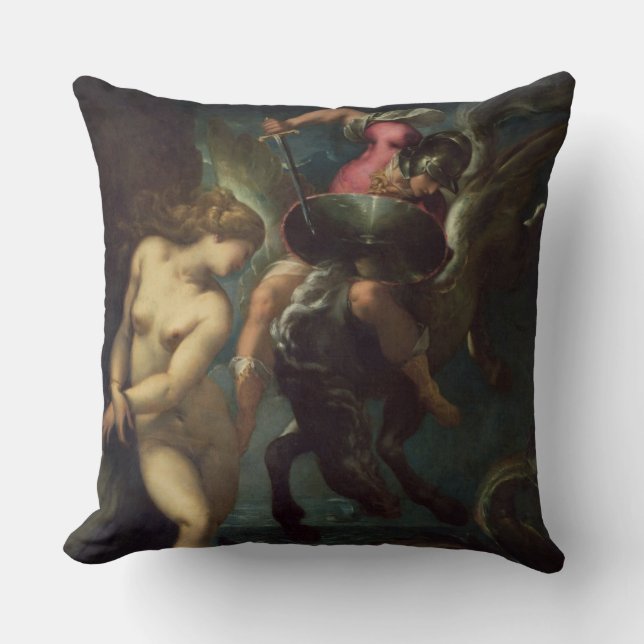 Still Life of Fish, c.1670-80 (oil on canvas) Cushion (Front)