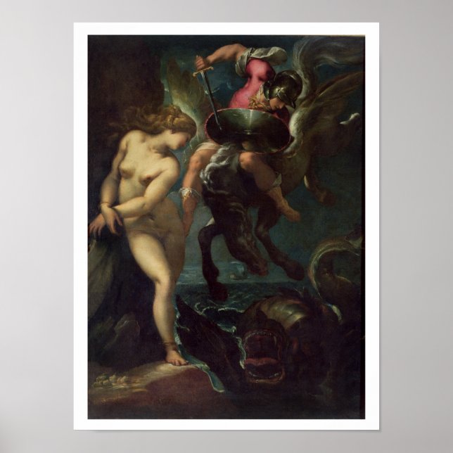 Still Life of Fish, c.1670-80 (oil on canvas) Poster (Front)