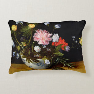 Still Life of Flowers Decorative Cushion
