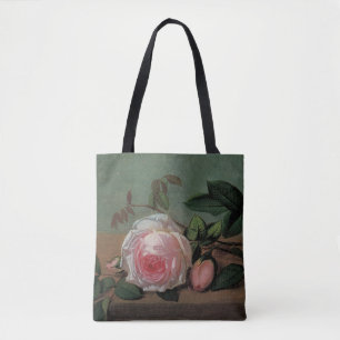 Still Life of Flowers on a Ledge Tote Bag