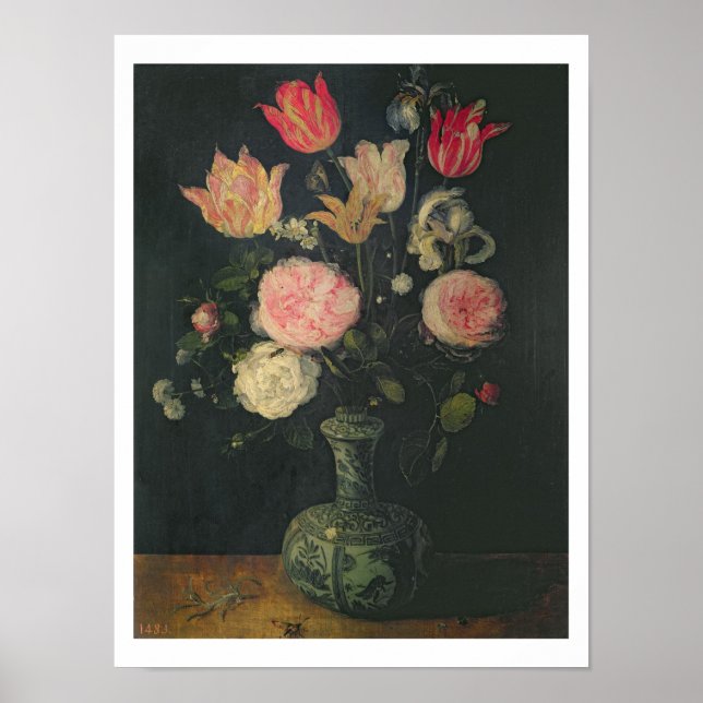Still Life of Flowers Poster (Front)