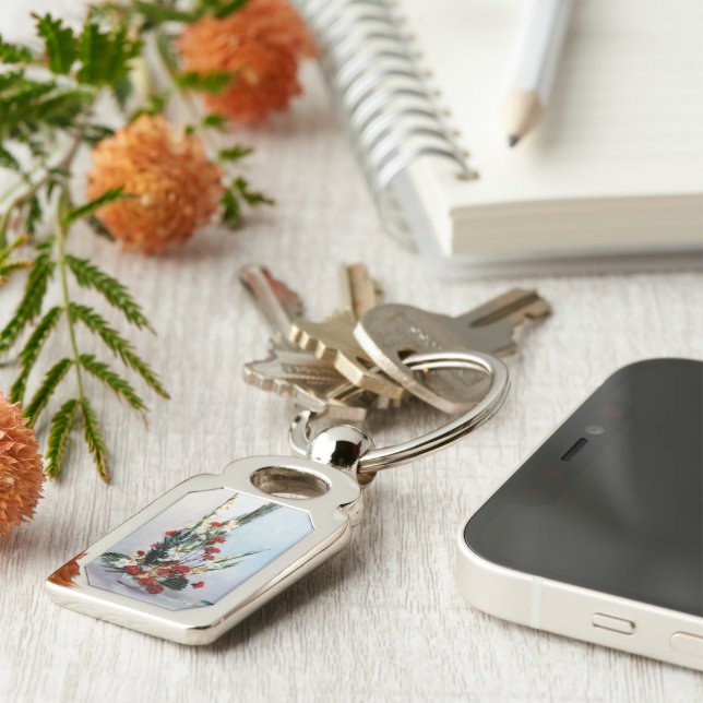 Still life of flowers/Still life of flowers Key Ring (Side)