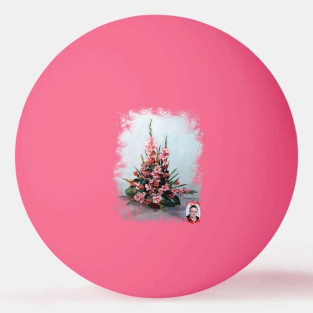Still life of flowers/Still life of flowers Ping Pong Ball (Front)
