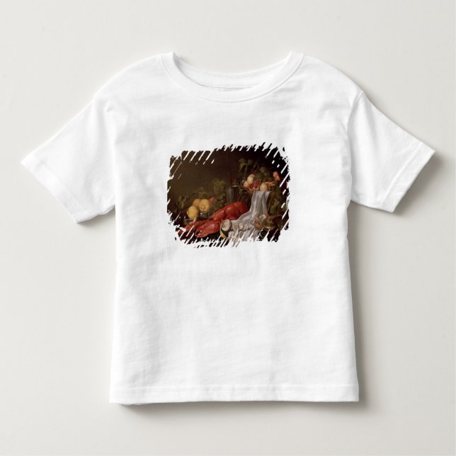 Still life of fruit and a lobster toddler T-Shirt (Front)