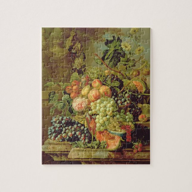 Still Life of Fruit Jigsaw Puzzle (Vertical)