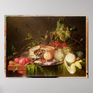 Still Life of Fruit Poster