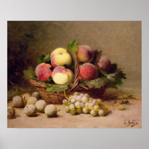 Still life of fruit poster
