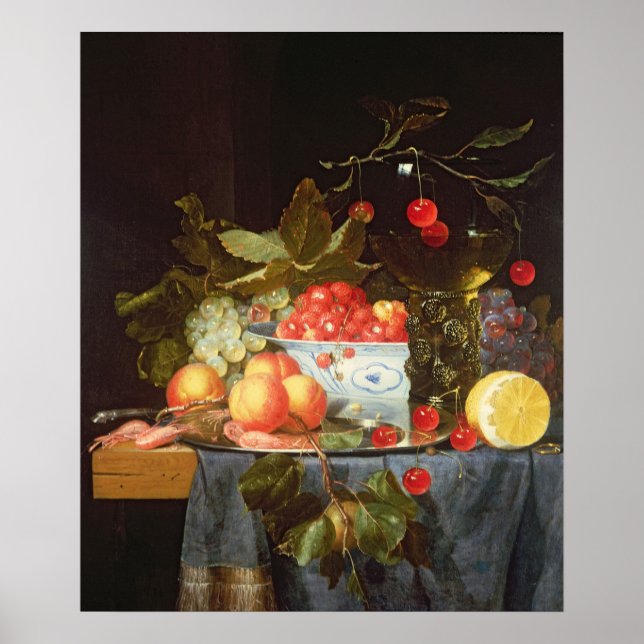 Still Life of Fruit Poster (Front)