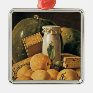Still Life of Oranges, Watermelon Metal Tree Decoration