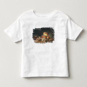 Still Life of Peaches, Nuts, Grapes Toddler T-Shirt