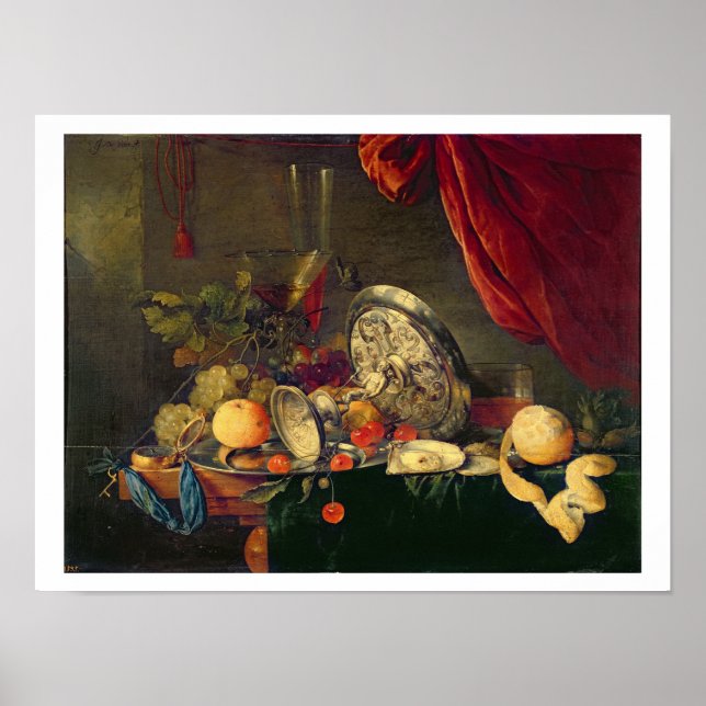 Still Life (oil on panel) Poster (Front)