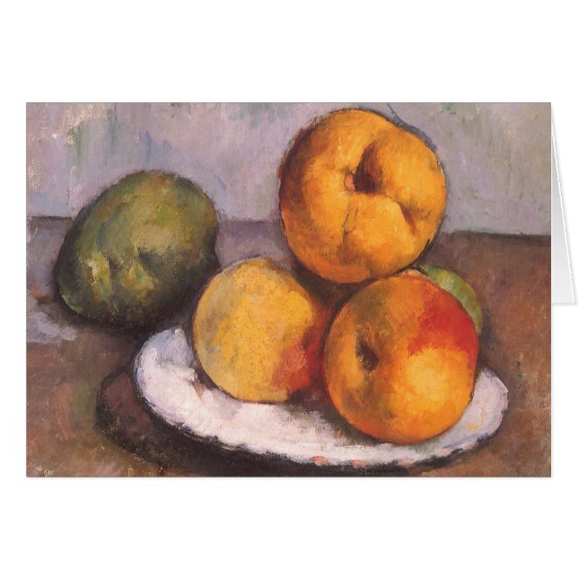 Still Life Quince, Apples, Pears by Paul Cezanne (Front Horizontal)