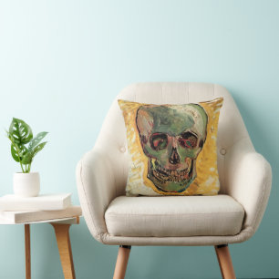 Still Life Skull by Vincent van Gogh Cushion