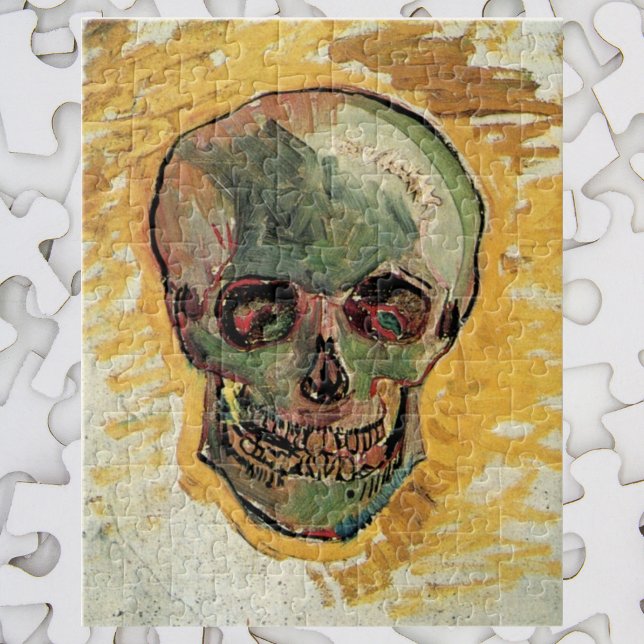 Still Life Skull by Vincent van Gogh Jigsaw Puzzle (Creator Uploaded)