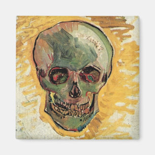 Still Life Skull by Vincent van Gogh Magnet