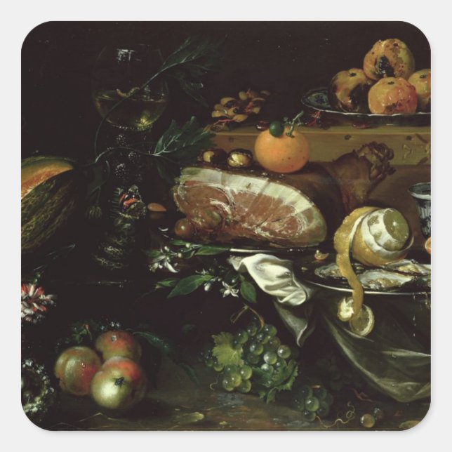 Still Life Square Sticker (Front)