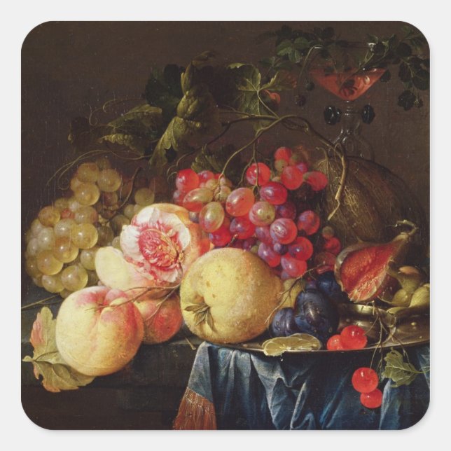 Still Life Square Sticker (Front)