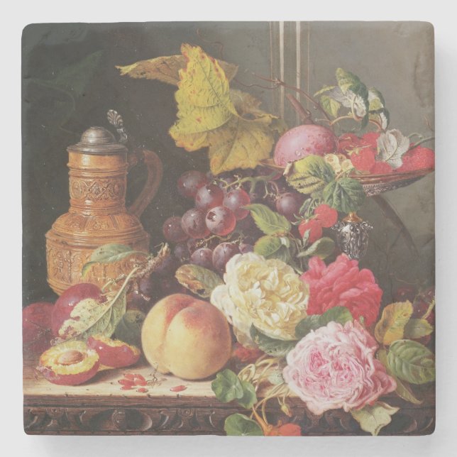 Still Life Stone Coaster (Front)