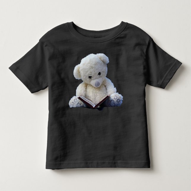 Still life, Teddy, White Toddler T-Shirt (Front)