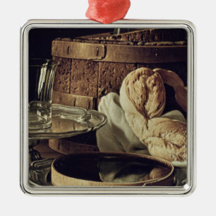 Still Life. The Snack Metal Ornament